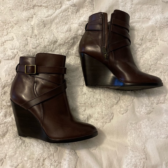 Frye CeCe Wedge Bootie - Picture 2 of 5